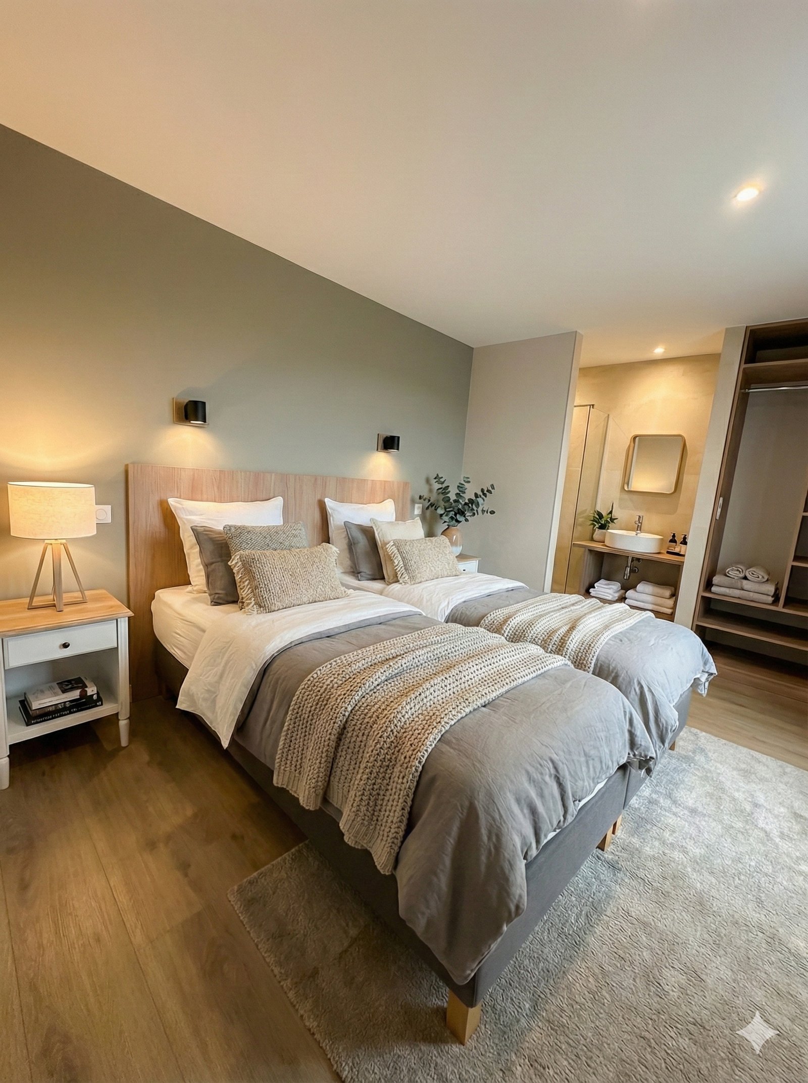 Appartement 02 - Chambre